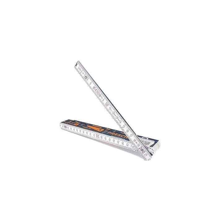 Mètre pliant 2m avec échelle d'angle