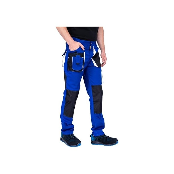 MAZALAT Pantalon de Travail Homme Avec Poches Genouillère, Multi Poches