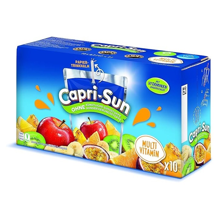Capri Sun multi Vitamine 10 Box Pack de 4 (4 x 200 ml)